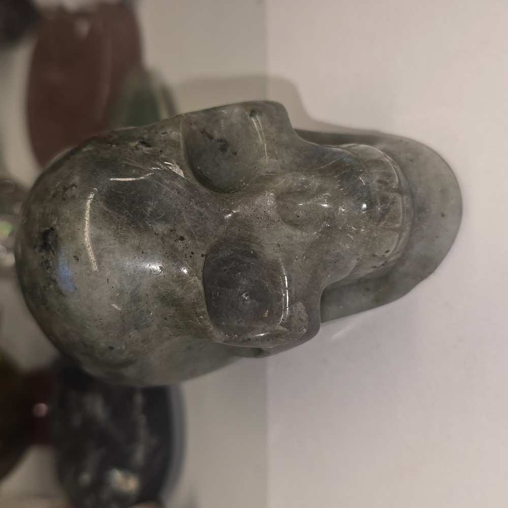 Labradorite Skull